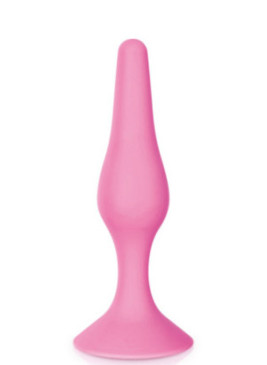 Plug anal ventouse rose taille M - CC5700892050